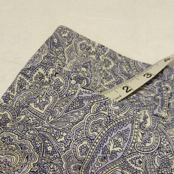Talbots Purple Paisley Women's Shorts - Picture 7 of 12